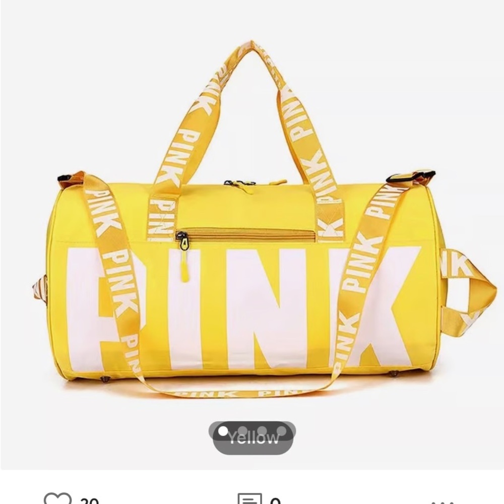 BUYER BEWARE FAKE ITEMS *PINK duffel bags and more* please read